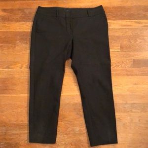 LOFT Black Julie Skinny Pant